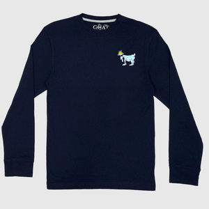 Goat USA OG L/S Tee - Navy