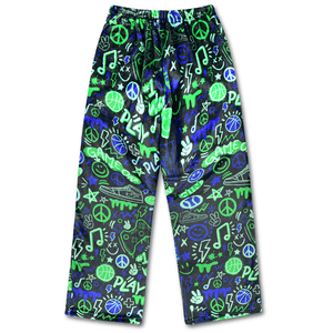 Iscream Corey Paige Graffiti Gamer Plush Pants