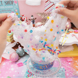 Kawaii Slime Company Candy Cane Crush Crunchy Slime
