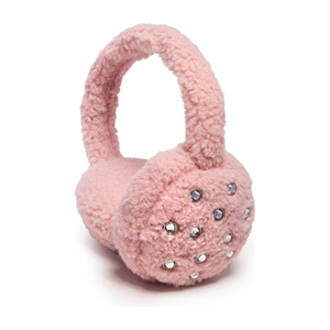 Living Royal Pink Crystal Earmuff