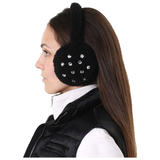 Living Royal Black Crystal Earmuff