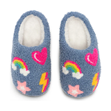 Living Royal Kids Denim Patch Slippers