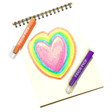 Ooly Fresh Pick: Apple Scented Gel Crayons (Set of 6)