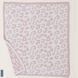 Barefoot Dreams Cozychic® Barefoot In The Wild Baby Blanket - Dusty Rose/Cream
