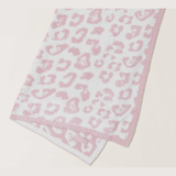 Barefoot Dreams Cozychic® Barefoot In The Wild Baby Blanket - Dusty Rose/Cream