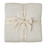 Barefoot Dreams Cozy Chic Star Stroller Blanket 30" x 40"- Gray