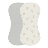 Quincy Mae Burp Cloths (Hot Air Balloon/Sky)