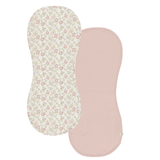 Quincy Mae Burp Cloths (Bloom/Bubblegum)