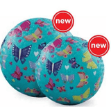 Crocodile Creek Playground Ball 7” - Butterfly Rainbow