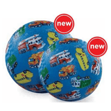 Crocodile Creek Playground Ball 7” - City Vehicles