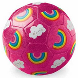 Crocodile Creek Size 3 Glitter Soccer (Rainbow)