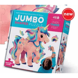 Crocodile Creek 48-pc Jumbo Puzzle (Unicorn)