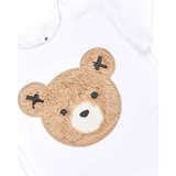 Huxbaby White Furry Huxbear T-Shirt and Shorts