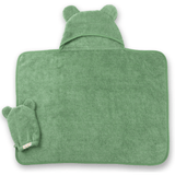 Bella Tunno Hooded Towel & Wash Mitt (Seafoam)