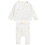 Play Up Printed Pear Rib Top & Legging Set