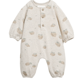 Play Up Jersey Jumpsuit with Fruit Print