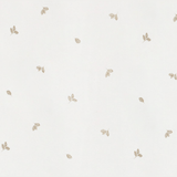 Coton PomPom Footie - Little Leaves (Ivory)