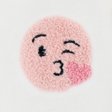 Coton PomPom Footie - Smiley Kiss (Ivory)