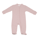 Coton PomPom Footie - Drawing Hearts (Vintage Rose)