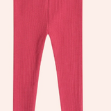 Huxbaby Cherry Pie Puff Sleeve Top & Rib Leggings