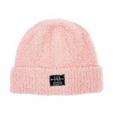 Feather 4 Arrow Tate Plush Beanie (Pale Rose)