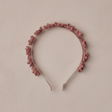 NoraLee Floral Headband (Raspberry)