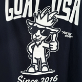 GOAT USA Thumbs Up T- Shirt: Navy