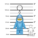 LEGO Minifigures Keychain (Light Shark)
