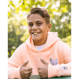 GOAT OG Hooded Sweatshirt: Peach Cream