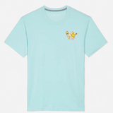 GOAT USA Banana Split T-Shirt: Ice Blue