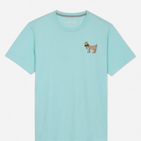 GOAT USA Dog Days T- Shirt: Ice Blue