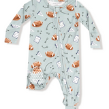Angel Dear Football 2 Way Zipper Footie (Touchdown Time)