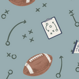 Angel Dear Football 2 Way Zipper Footie (Touchdown Time)