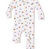 Angel Dear Football 2 Way Zipper Footie (Football and Stars)