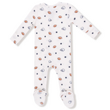 Angel Dear Football 2 Way Zipper Footie (Football and Stars)