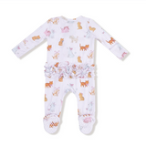 Angel Dear 2 Way Ruffle Zipper Footie (Fancy Pets)