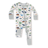 Angel Dear 2 Way Zipper Footie (Washy Dino)