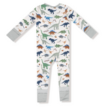 Angel Dear 2 Way Zipper Footie (Washy Dino)