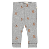A Tiny Story Lt Gray Melange Tee &  Legging (Small Bears)