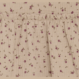 Minymo L/S All Over Print Dress - Oxford Tan