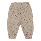 Minymo L/S Rib T-Shirt and AOP Pant - Raspberry Coulis + Mini-Flower Pant