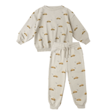 Rylee + Cru Relaxed Sweatshirt & Jogger Pant - Taxi