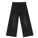 Rylee + Cru Girls Straight Leg Pant - Washed Black