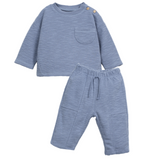 Play Up Rib L/S T-Shirt & Flamé Rib Trousers