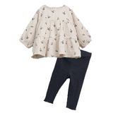 Play Up Printed Woven Tunic/Flamé Legging Set (Cherries)