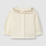 SNUG Blouse w/ Collar and Pant Set