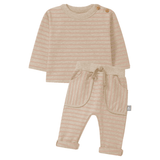 Snug Stripes Soft Brushed Long Sleeve & Pant (pink)