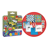 Floss & Rock Magnetic Fun & Games Tin Cars