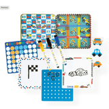 Floss & Rock Magnetic Fun & Games Tin Cars