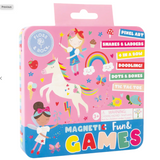 Floss & Rock Magnetic Fun & Games Tin Rainbow Fairy